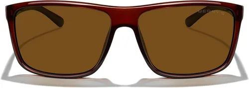 Vista 2 de MERRY'S - Gafas de sol deportivas rectangulares, lentes polarizados con protección UV400, para hombres y mujeres, gafas para ciclismo, conducción