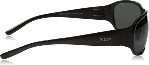 Vista 4 de Xezo Incognito - Gafas de sol polarizadas de titanio color negro