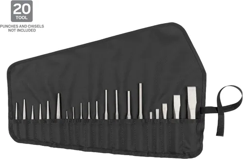 Vista 2 de TEKTON Bolsa de 20 herramientas para punzón y cincel OTP71101 Fabricado en Estados Unidos
