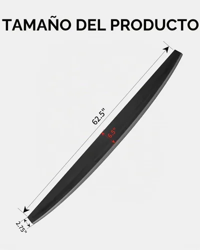 Vista 8 de KARPAL Tapa protectora superior para alerón de puerta trasera, compatible con Dodge Ram 1500 2009-2018 2010-2018 2500 3500 TO1904100 ABS negro