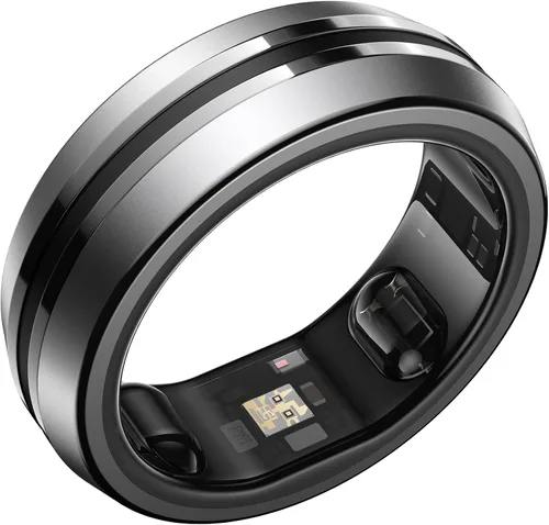 Vista 11 de RENPHO Lynx Anillo Inteligente - Seguimiento de sueño y actividad durante todo el día, incluye estuche de carga, regalos para hombres, batería de 7