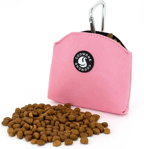 Vista 10 de Bolsa de golosinas para perros con cierre magnético, bolsa de entrenamiento para perros pequeños, tamaño de bolsillo, bolsa de golosinas para perros