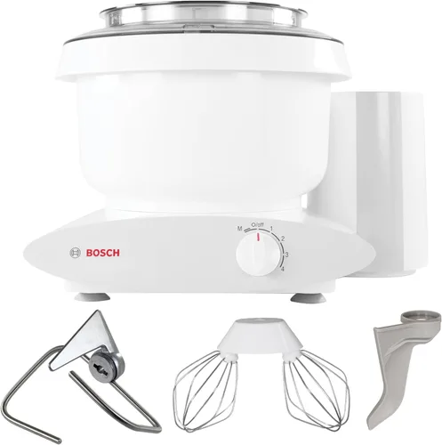 Vista 12 de Bosch Universal Plus- Batidora de pie con paquete de accesorios NutriMill Baker's Pack que incluye raspador de tazón, paletas para galletas