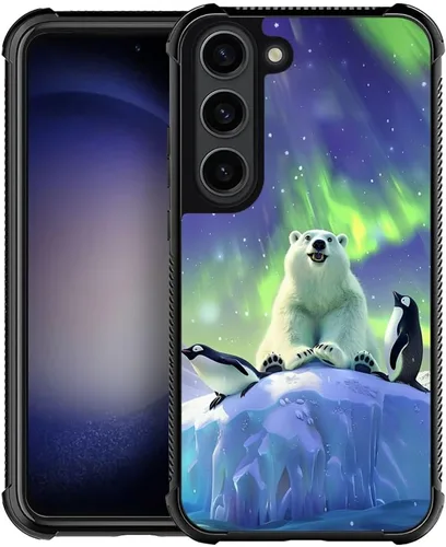 Vista 81 de Funda compatible con Samsung Galaxy S23, diseño de elefantes africanos, diseño increíble a prueba de golpes, antiarañazos, carcasa trasera
