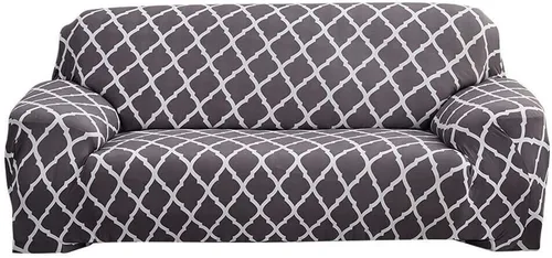 Vista 14 de ele ELEOPTION Fundas de sofá biplaza de alta elasticidad para sofá de 2 cojines, fundas de sofá biplaza para protector de muebles, juego de sofá