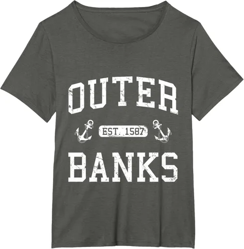 Vista 20 de Out-Banks NC North Carolina - Camiseta