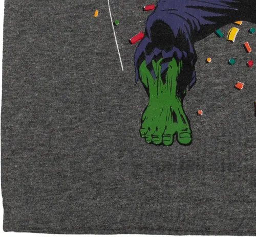 Vista 7 de Marvel Avengers Spider-Man Captain America Hulk Birthday T-Shirt Toddler to Big Kid