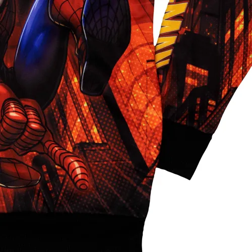 Vista 6 de Marvel Spider-Man and Venom - Sudadera con capucha de manga larga para niños y adolescentes