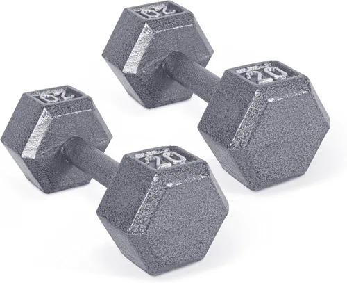 Vista 64 de CAP Barbell Mancuerna hexagonal de hierro fundido Múltiples opciones