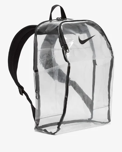 Vista 2 de Nike Brasilia - Mochila de entrenamiento transparente ClaroNegro