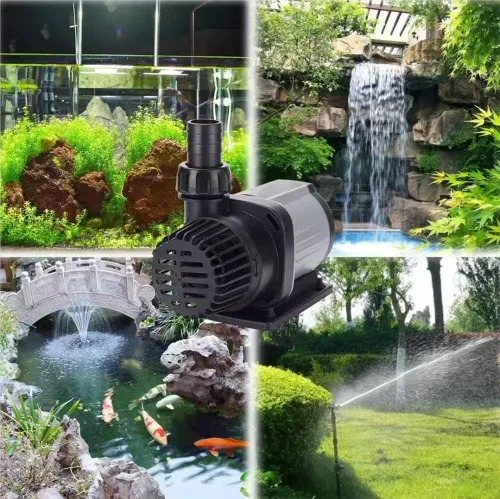 Vista 5 de Jebao Pump DCS 5000 L/H Series acuario tanque de peces ajustable sumergible controlable bomba de agua fuente de flujo