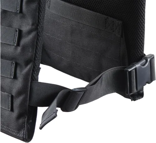 Vista 4 de Weighted Vest for Men and Women Weight Vests Adjustable Strength and Endurance Training Fitness Tactical Running Negro