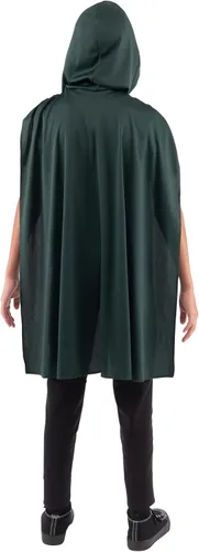 Vista 6 de Marvel Doctor Doom - Juego de máscara y capa oficial de Halloween para jóvenes, máscara de plástico de alta calidad con capa con capucha