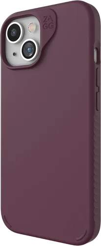 Vista 18 de [Usado] ZAGG Manhattan Snap - Funda para iPhone 15 Pro, funda de silicona de alta calidad, material de grafeno duradero, superficie lisa con un Negro