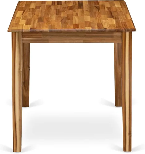 Vista 5 de East West Furniture YAT-ANA-T Yarmouth - Mesa rectangular de comedor para cocina, 30 x 48 pulgadas, natural