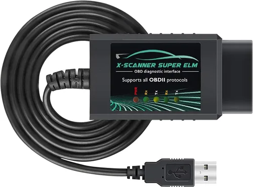 Vista 8 de Obd2 Bluetooth ELM327 v1.4 Escáner con chip original PIC18F25K80, lector de código de automóvil compatible con vehículos de 1996+, funciona