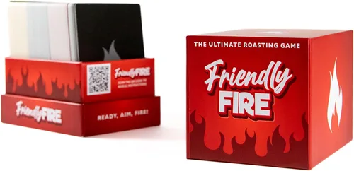 Vista 8 de Friendly Fire Juego de cartas de bromas para adultos, ideal para noches familiares memorables, noches de juego para adultos y fiestas hilarantes