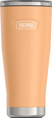 Vista 17 de THERMOS ICON SERIES, vaso de acero inoxidable con cierre deslizante, 18 onzas, carmesí