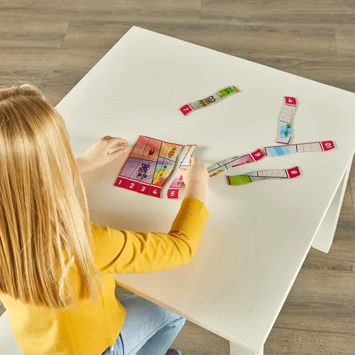 Vista 6 de Learning Resources Numberblocks - Juego de rompecabezas de secuenciación, rompecabezas de números, rompecabezas de matemáticas, 10 rompecabezas