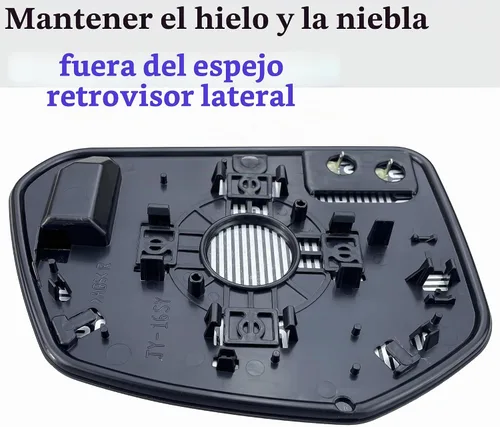 Vista 5 de Civic - Espejo lateral para pasajero compatible con Honda Civic 2016-2021, Crider 2019-2022, Envix 2018-2022, vidrio calefactable lateral derecho