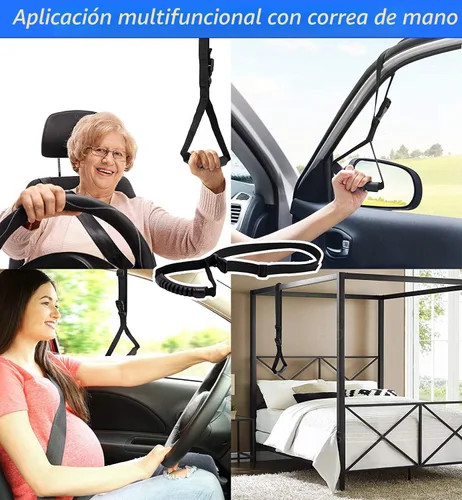 Vista 9 de Mango de puerta de coche KOUNATSURI para ancianos, asa de asistencia de vehículo, mango multifunción, barra de cierre de puerta de coche