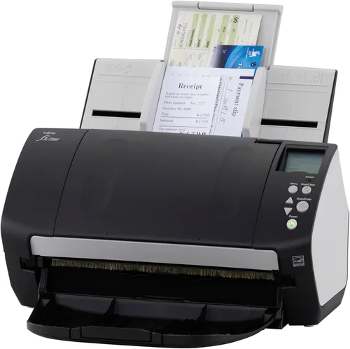 Vista 5 de Fujitsu Escáner profesional de documentos a color dúplex de escritorio compatible con el comercio fi-7160 con alimentador automático de documentos