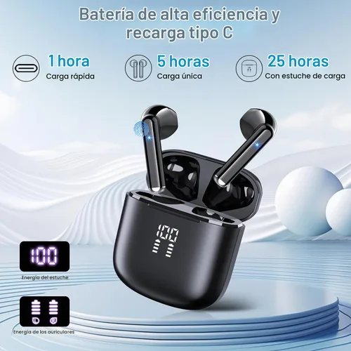 Vista 8 de Auriculares de traducción AI en tiempo real, 164 auriculares de traductor de idiomas 3 en 1 Bluetooth 5.4 con aplicación, auriculares de traducción