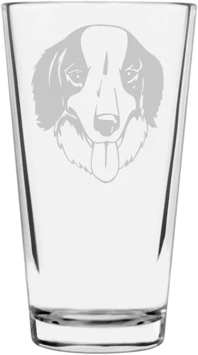 Vista 56 de Podenco Canario - Vaso de pinta de 16 onzas con temática de perro personalizado