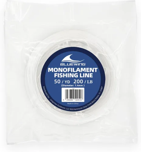 Vista 36 de BLUEWING Sedal de pesca monofilamento 6,8,10,12,15,20,25,30,40,50,60,80,100,130,250,300,400 libras, 50,100,500,1000,3000 yardas, hilo de pescar mono