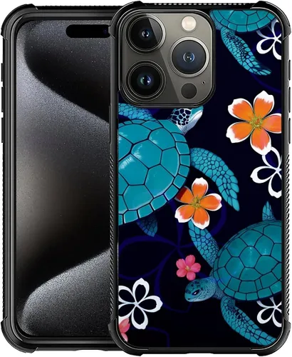 Vista 656 de Funda compatible con iPhone 15, diseño de elefantes africanos, diseño increíble a prueba de golpes, antiarañazos, carcasa trasera de policarbonato