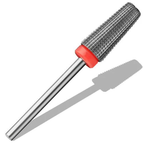 Vista 8 de Brocas de uñas 5 en 1, brocas profesionales de carburo de tungsteno de 3/32 pulgadas, adecuadas para manicura, pedicura, cutícula, esmalte de gel