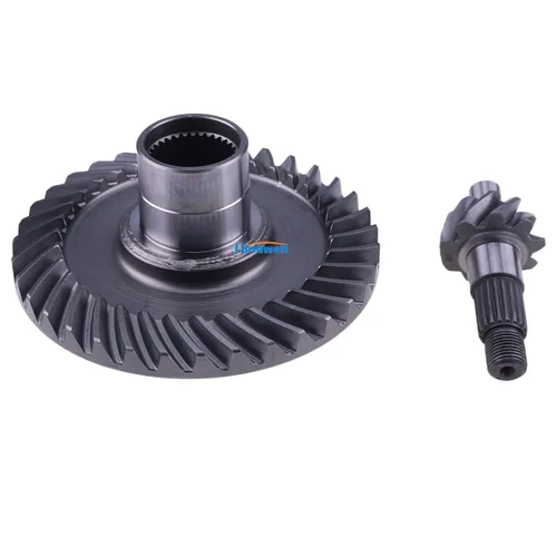 Vista 2 de HOLDWELL Anillo diferencial trasero y piñón engranaje 41310-HM5-A10 41310-HC5-305 41310-HC4-300 compatible con Honda Fourtrax TRX300 2x4 TRX300FW