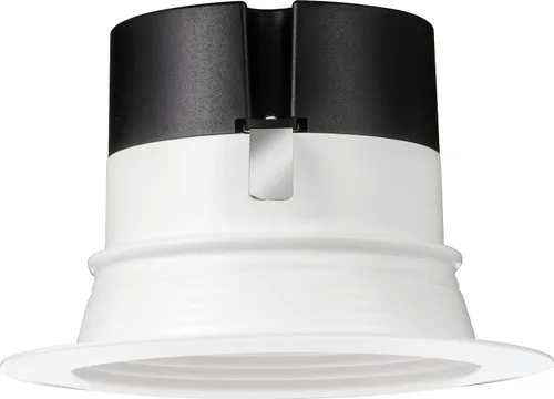 Vista 8 de Juno Serie E - Lámpara de techo LED de 4 pulgadas, iluminación empotrada con moldura deflectora con color blanco conmutable 5 en 1, 700 lúmenes, luz