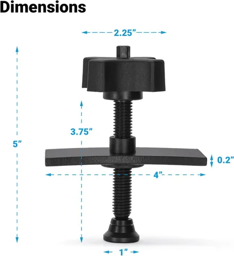 Vista 6 de Capri Tools Herramienta Separadora de Pastillas de Freno Giratoria