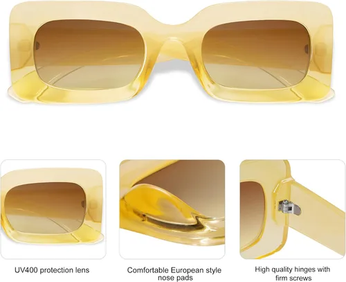 Vista 3 de SOJOS Trendy Sunglasses for Women and Men