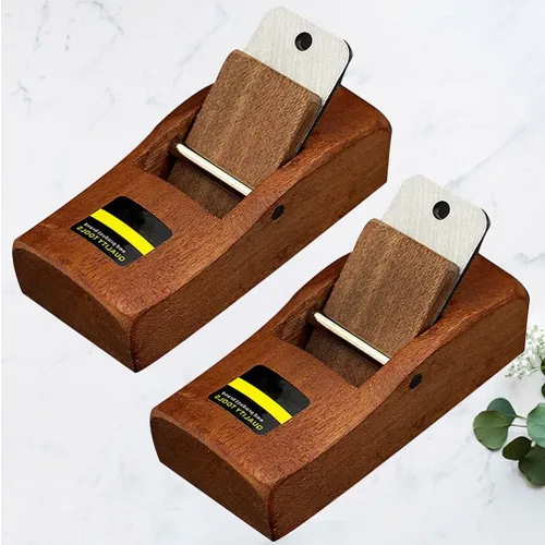 Vista 4 de Cabilock Plano de mano 2 unids Mini Carpintero Plano Herramienta de madera eficiente Cepilladora de madera