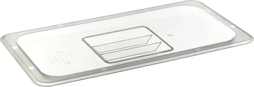 Vista 6 de Winco SP7200C Cubierta ranurada de 1/2 bandeja, transparente, mediana