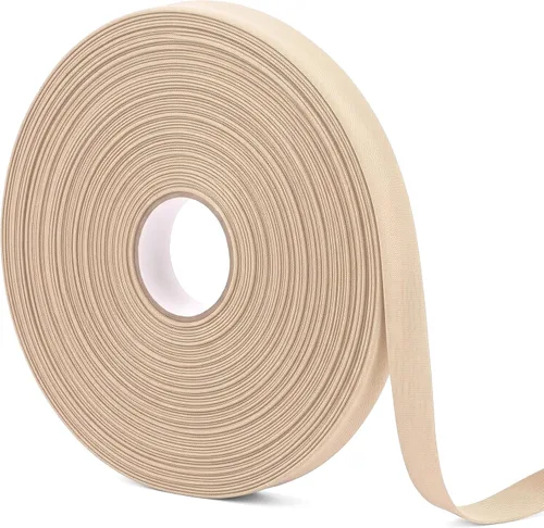 Vista 10 de Jetec Cinta al bies de algodón de doble pliegue de 1/2 pulgada para coser Rosa