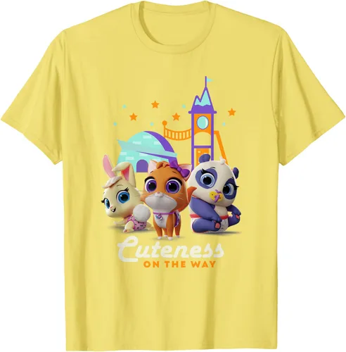 Vista 37 de Disney Camiseta Junior T.O.T.S. Cuteness On the Way Negro