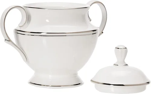 Vista 32 de Lenox Creamer Federal Platino, Blanco