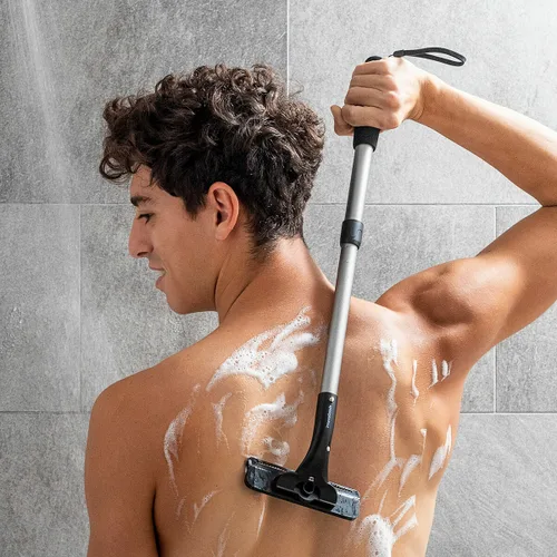 Vista 2 de Afeitadora Corporal con Mango de Aluminio Extensible Extaver InnovaGoods