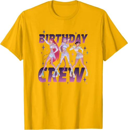Vista 6 de Kpop Demon HUNTR/X Birthday Crew Camiseta con licencia