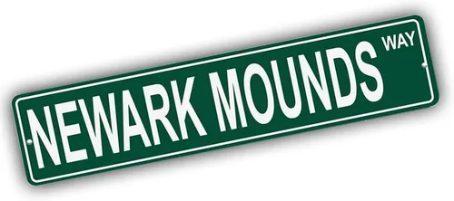 Vista 37 de Ohio Mountains Pick Your Mountain Compatible/repuesto para Acme Hill United States Mountain aluminio metal metal metal estilo letrero de calle