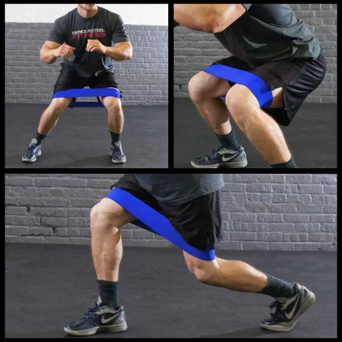 Vista 7 de Serious Steel Fitness - Squat & Deadlift - Banda para calentamiento de cadera y glúteos