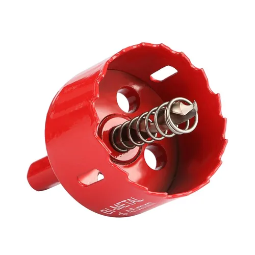 Vista 6 de Taladro de sierra de agujero de 1"/25 mm HSS bimetálica para madera, plástico y aluminio, herramienta de taladro eléctrico para perforar tablas