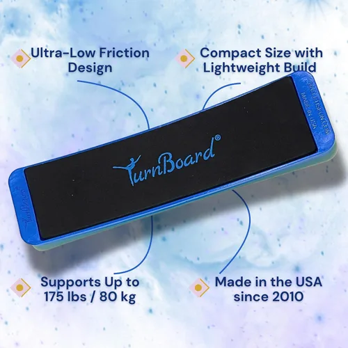 Vista 5 de Ballet Is Fun TurnBoard® – The Original Ballet Turning Board Improve Balance, Spotting & Confidence Made in The USA