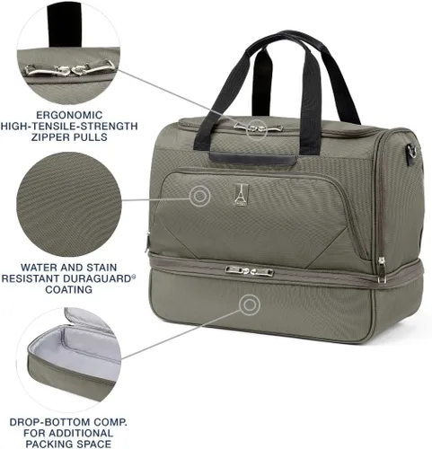Vista 2 de Travelpro Maxlite 5 - Bolsa de viaje ligera para viajes nocturnos, con compartimento inferior caído, bolsa de viaje