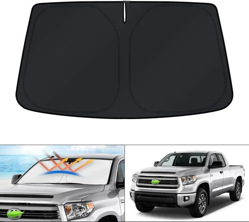 Vista 40 de KUST Parasol para parabrisas para BMW X1 F48 2016, 2017, 2018, 2019, 2020, 2021, 2022, accesorios de ajuste personalizado, parasol plegable