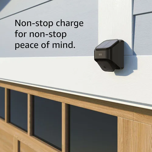 Vista 3 de Blink Outdoor (3ª generación) + Solar Panel Charging Mount – Cámara HD de seguridad inteligente, alimentación solar, detección de movimiento