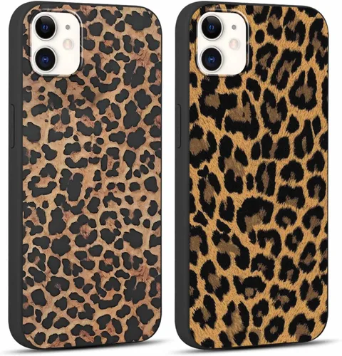 Vista 73 de Paquete de 2 fundas de teléfono con bonito estampado de guepardo para iPhone 7/8/SE 2020 / SE 2022 de 4.7 pulgadas, diseño de leopardo de lujo